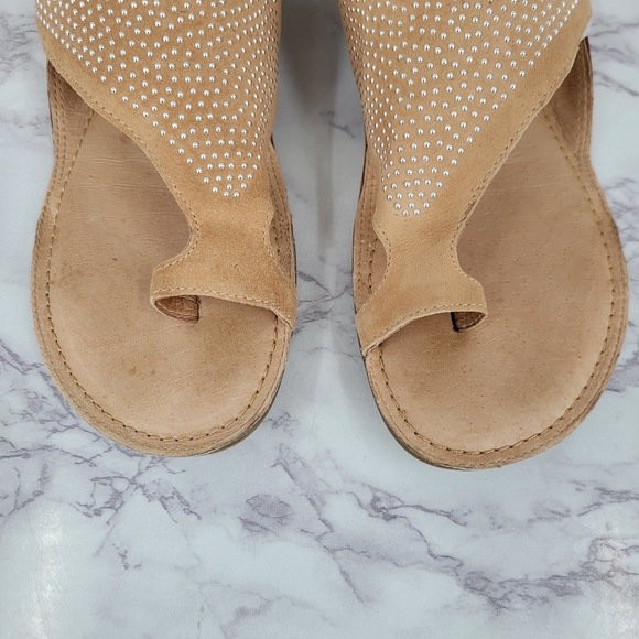 Aerosoles Women's Handbook Sandal Studded Leather - Picture 3 of 12